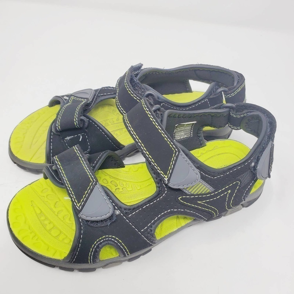 Khombu Green Luke Larking Strappy Boy Sandals